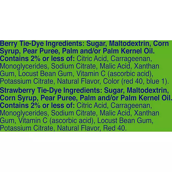 Fruit By The Foot Tie-Dye Variety Pack Snacks, 48 pks.