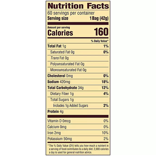 Snyder's Mini Pretzels, 1.5 oz., 60 pk.