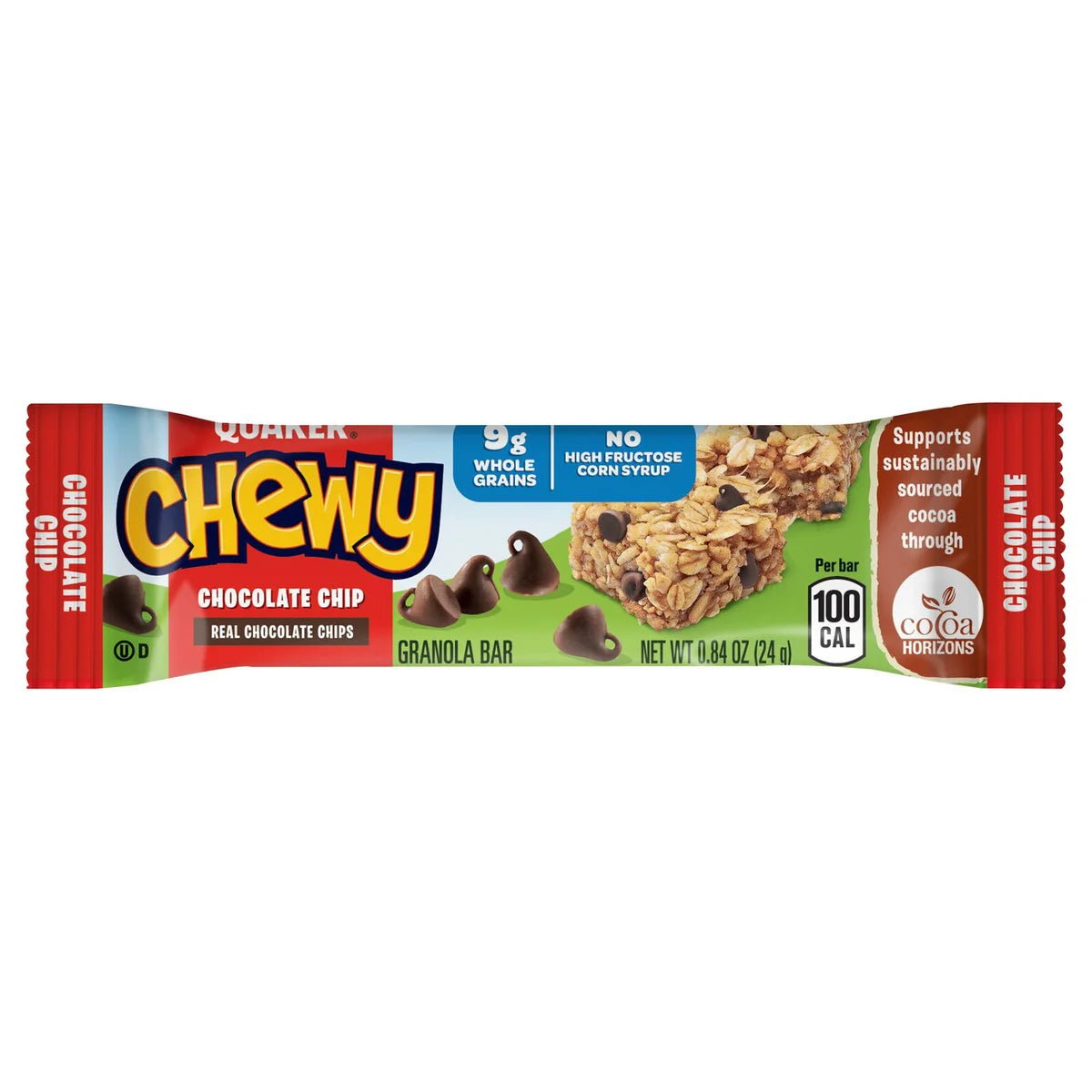 Quaker Chewy Granola Bars, Variety Pack, 0.84 oz, 60-count
