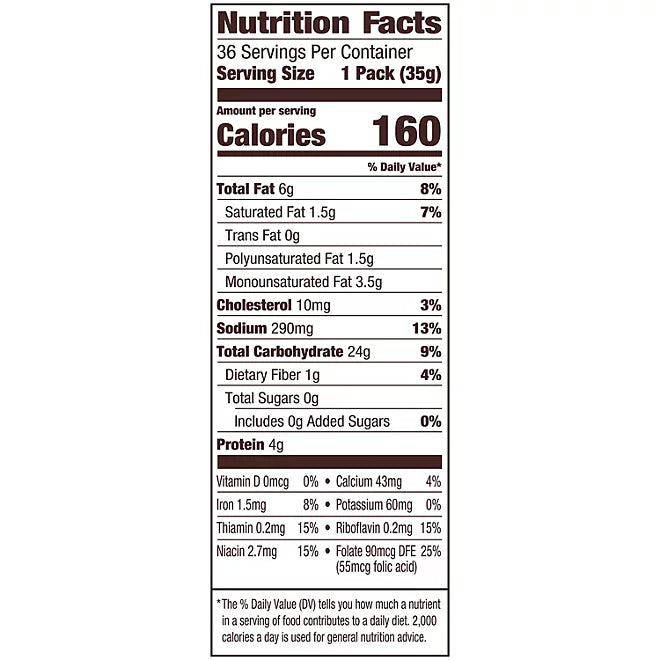 Pepperidge Farm Goldfish Cheddar Crackers, 1.25 oz., 36 pk.