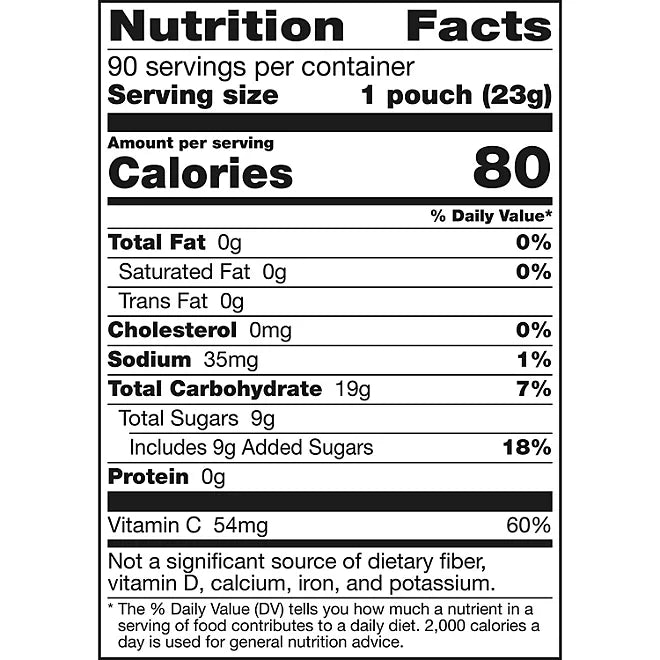 Mott's Fruit Snacks, Assorted Fruit, 0.8 oz, 90-count